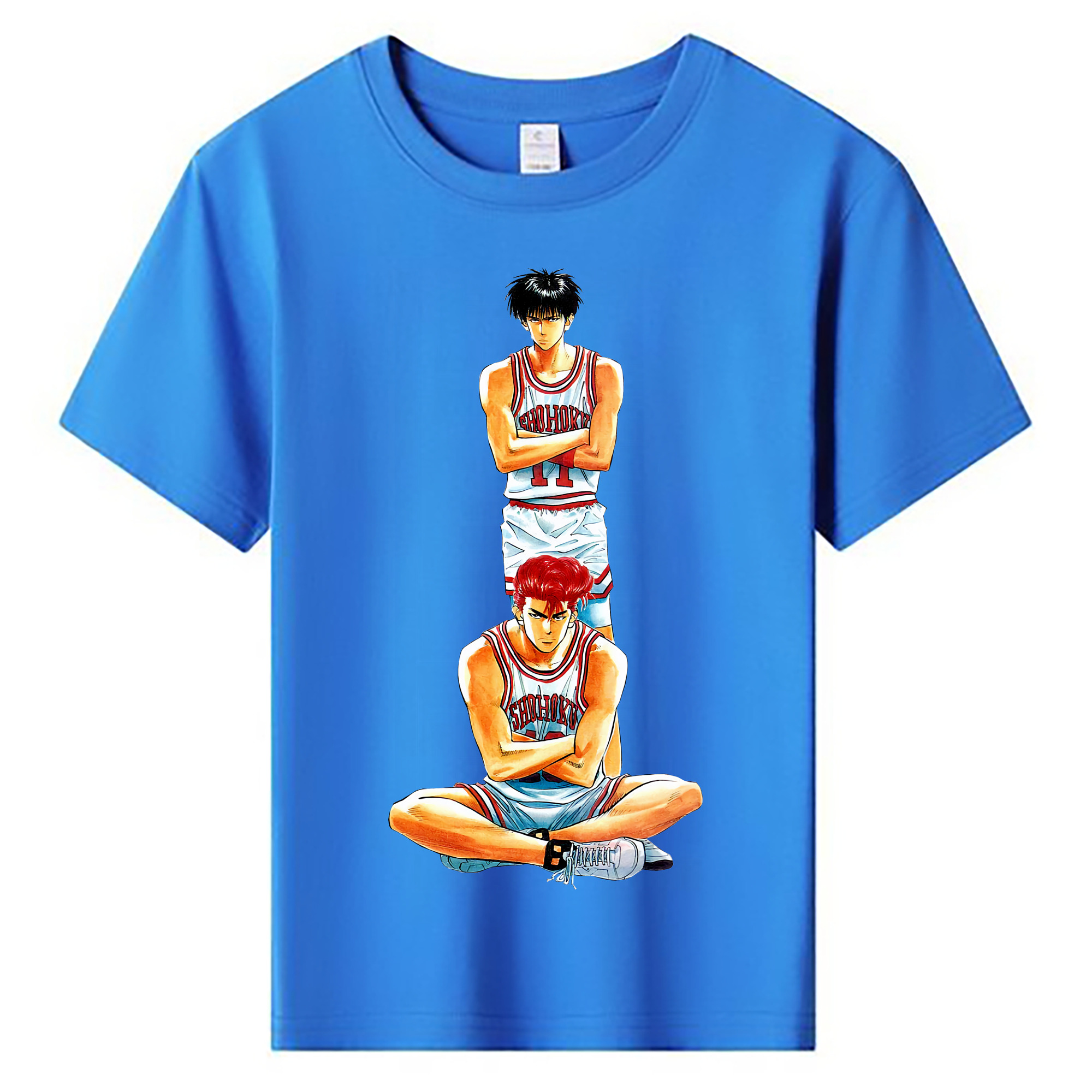 （画像用） SLAM DUNK／スラムダンク 綿100％キッズTシャツ（フロントプリント）
